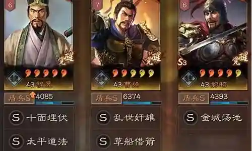 群雄势力阵容搭配攻略插图