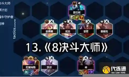 大师连胜阵容搭配推荐插图