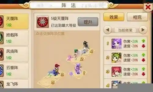 月宫阵法搭配阵容推荐插图