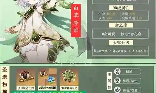 草神系阵容搭配插图