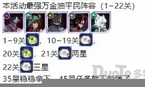 剑影平民搭配阵容插图