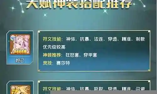 闪烁妲己阵容装备插图