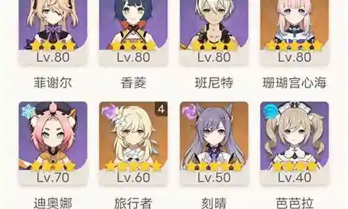 刻晴七七阵容怎么搭配插图