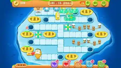 保卫萝卜2110关攻略水晶萝卜攻略