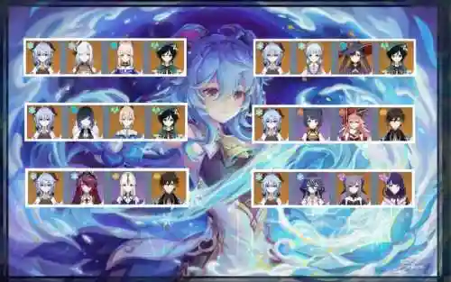 精通甘雨阵容插图