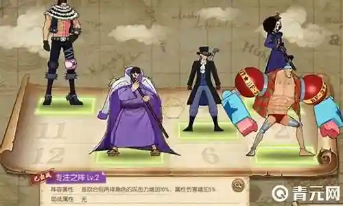 少年海贼王的阵容搭配插图
