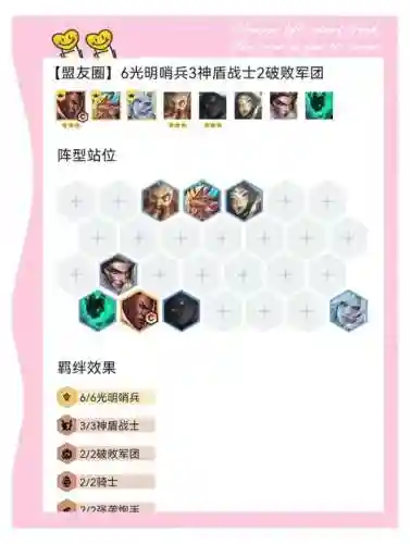 光明战阵容搭配插图1