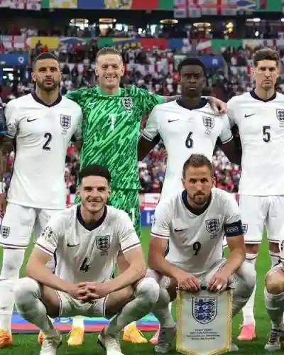 英格兰阵容合影
