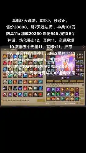 梦诛手游装备附魂视频