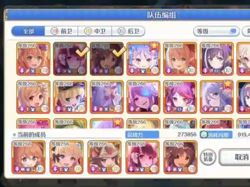 公主传说阵容插图