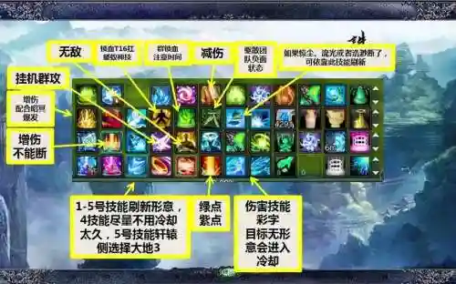 诛仙画影pk技能加点