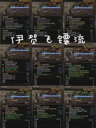 仁王装备的等级插图