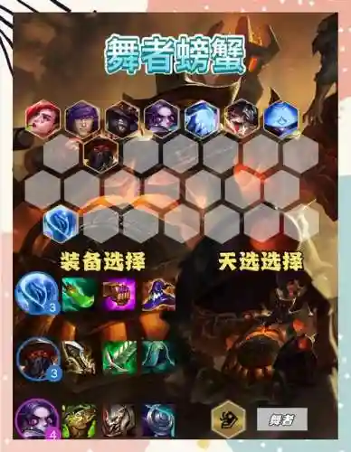 螃蟹的阵容搭配插图