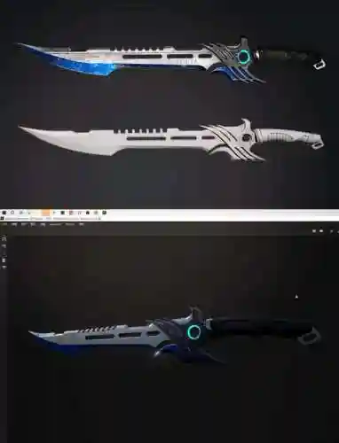 3dmax怎么建武器插图