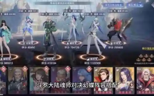 斗罗大陆颠峰阵容搭配插图1