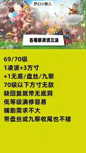 梦幻西游凌波仙符攻略_1插图1