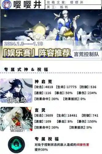 阴阳荒阵容搭配插图