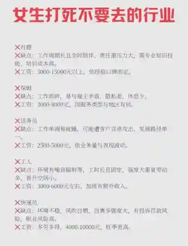女职业技能名_1插图