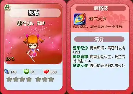 萌将阵容插图1