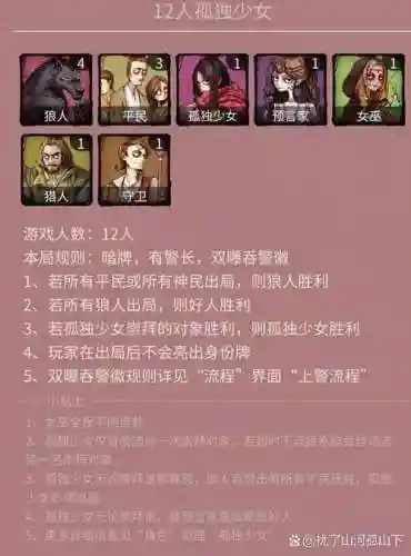 12人狼人杀标准版攻略插图