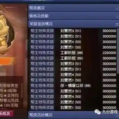 梦幻西游帮派自动奖励没给足_1插图