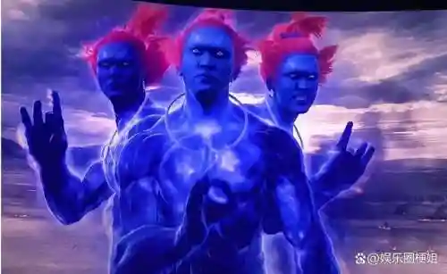 蓝色阵容打架插图