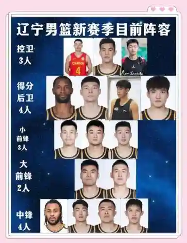 辽宁nbl阵容插图