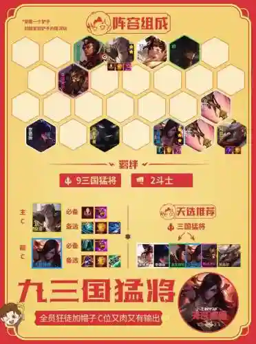 云顶之弈三国阵容怎么搭配插图1