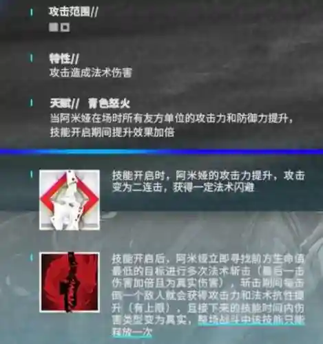 阿米娅默认一技能插图