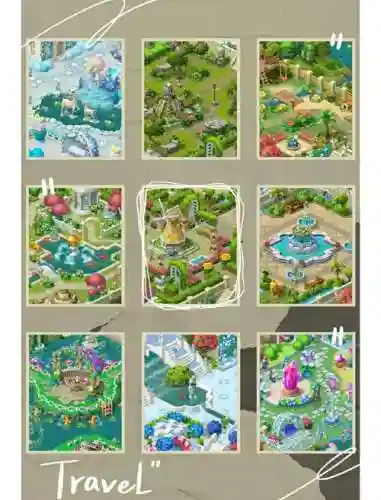 梦幻花园46关攻略插图