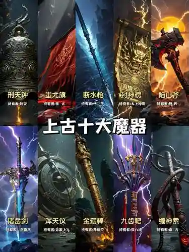 传世上古武器插图