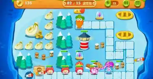保卫萝卜二第九关攻略插图1