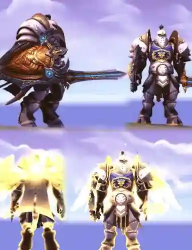 wow圣骑士武器幻化游民星空插图
