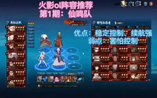 仙鸣搭配阵容插图