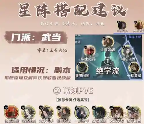 一梦江湖武当最强阵容搭配插图