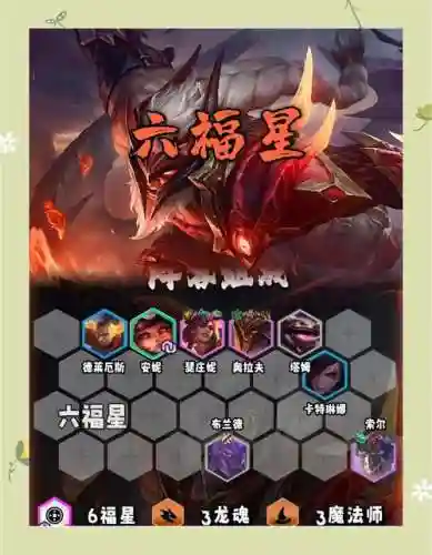 福星钻石阵容搭配插图
