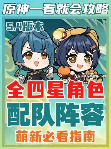 原神四星阵容搭配排名_1插图