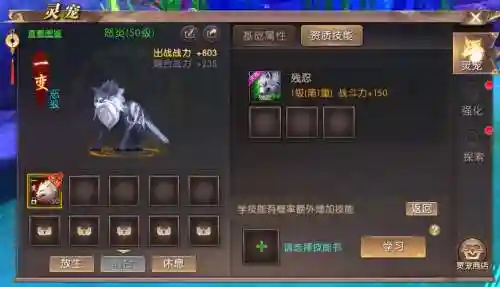 轩辕传奇手游灵宠技能书庇佑_2插图