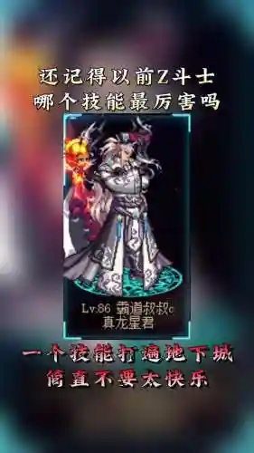真龙星君时装上衣技能选择插图