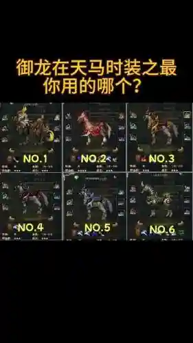 御龙在天马穿什么装备插图