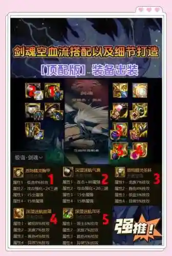 剑魂装备搭配2018