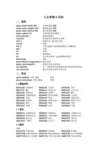 上古卷轴5北欧装备代码_1插图1