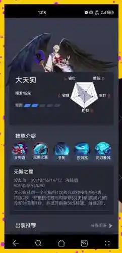 大天狗什么技能插图