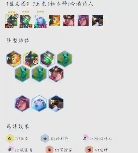 7.5玉龙阵容搭配插图