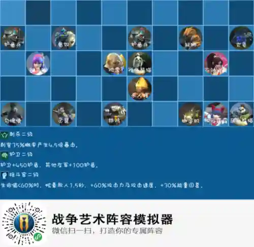 战争艺术后期阵容搭配推荐，战争艺术什么阵容最强插图