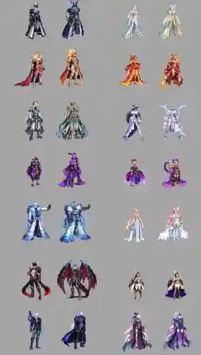 dnf魔法师巨龙武器外观，dnf魔法师龙袍单件部位插图
