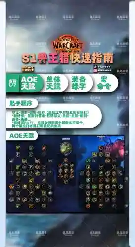 兽王猎人输出技能优先，兽王猎人输出技能优先选择插图