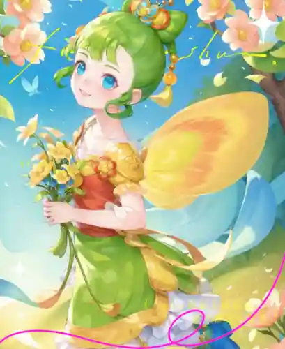 梦幻西游手游q版玄彩蛾，梦幻西游手游玄彩娥时装怎么搭配插图1