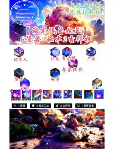 六怪兽阵容搭配，6星怪兽插图