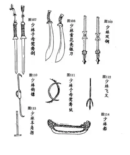 少林副武器是什么意思，少林配件插图1